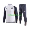 Real Madrid Wit Trainings Sweatshirt Pak 2023-24